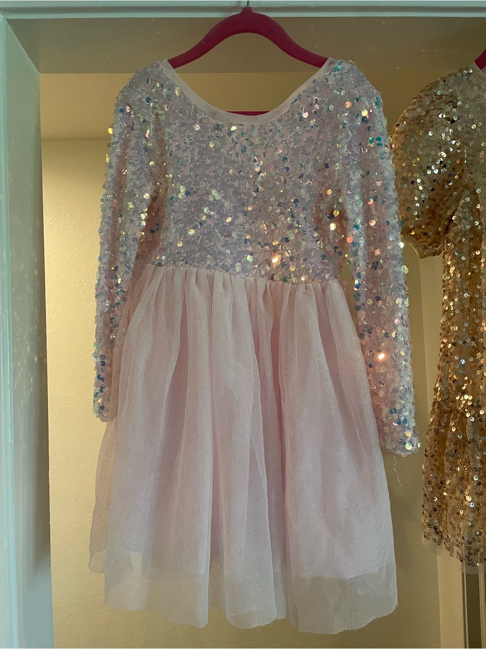 Cat & Jack Soft Light Pink Girls Dress